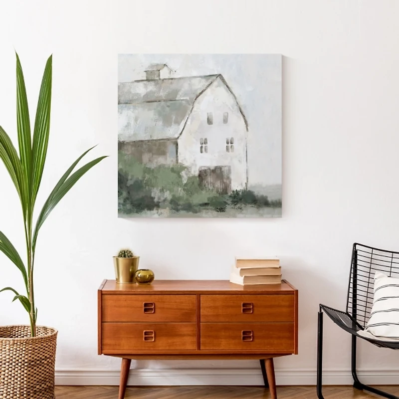 Painted Barn Canvas Art Print