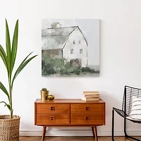 Painted Barn Canvas Art Print