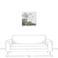 Painted Barn Canvas Art Print