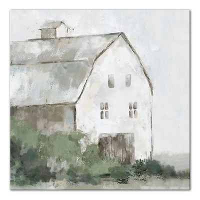 Painted Barn Canvas Art Print