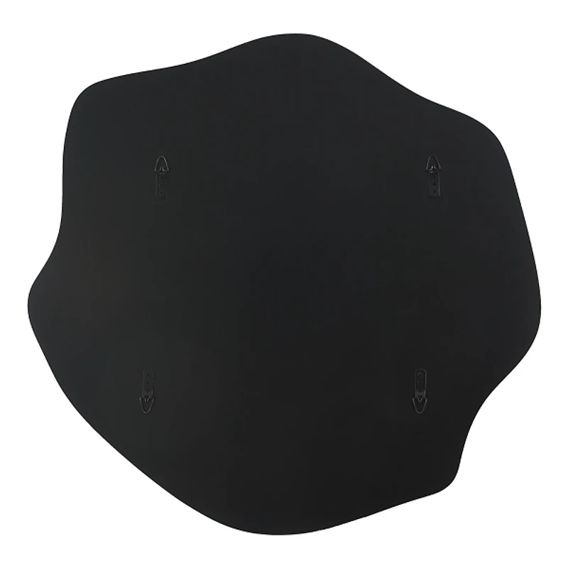 Frameless Beveled Wavy Wall Mirror