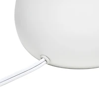 White and Metallic Gold 4-Touch Table Lamp