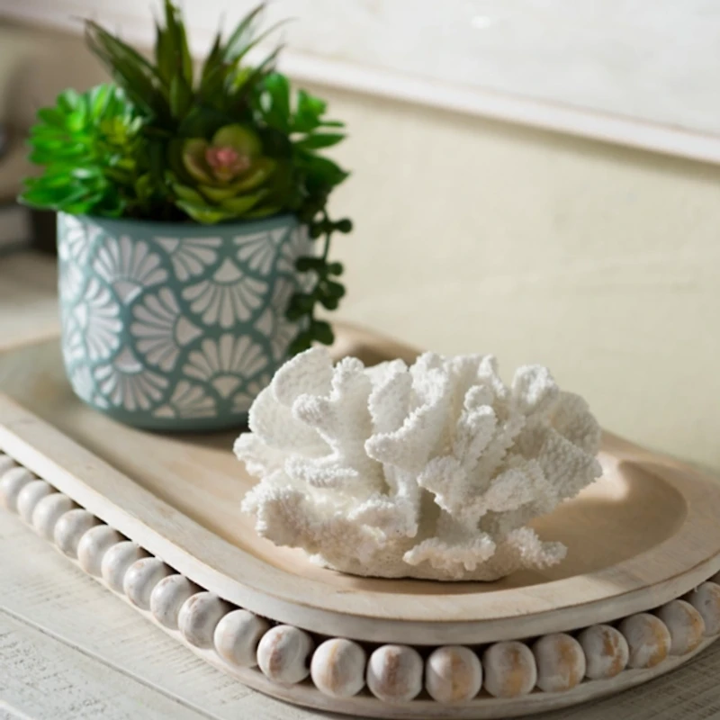 White Coral Statue, 6 in.