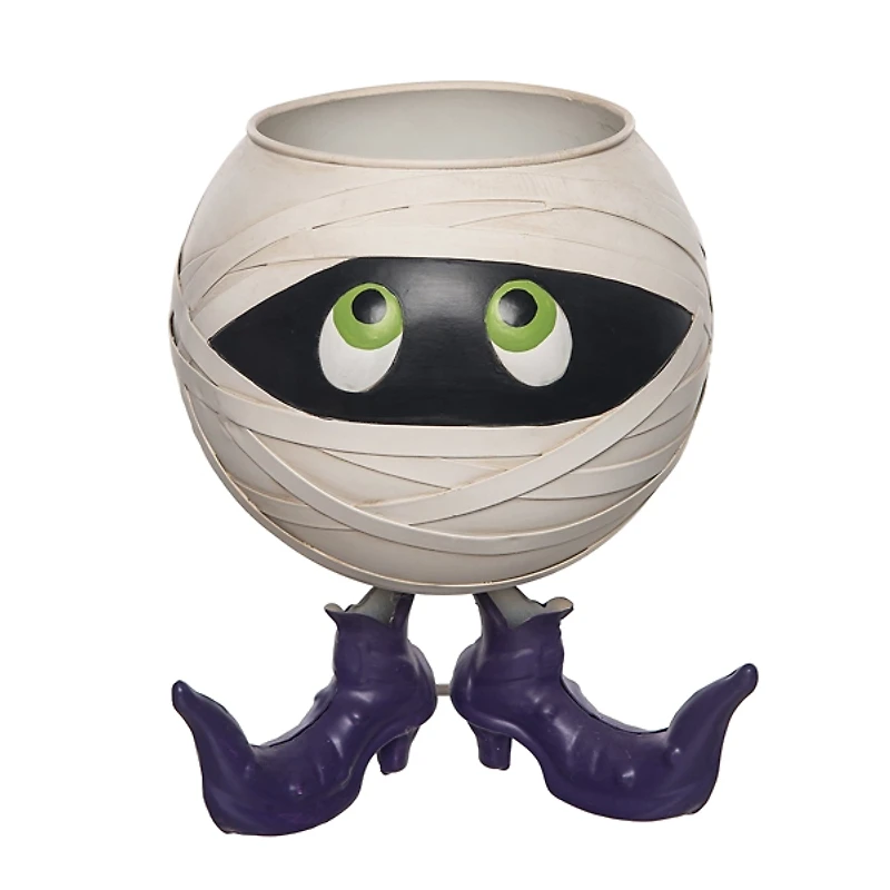 Mummy Halloween Candy Bowl