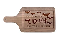 Walnut Gone Batty Halloween Cutting Board