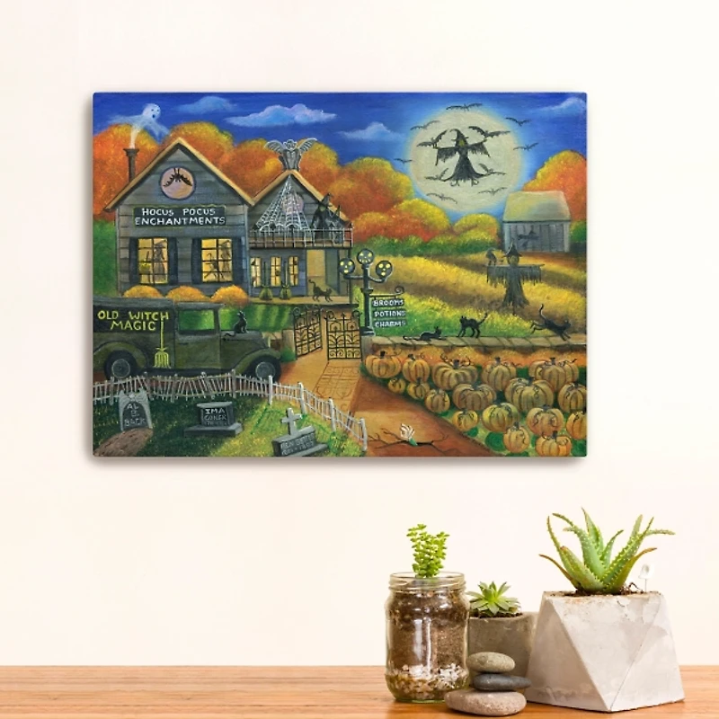Witch Magic Canvas Art Print