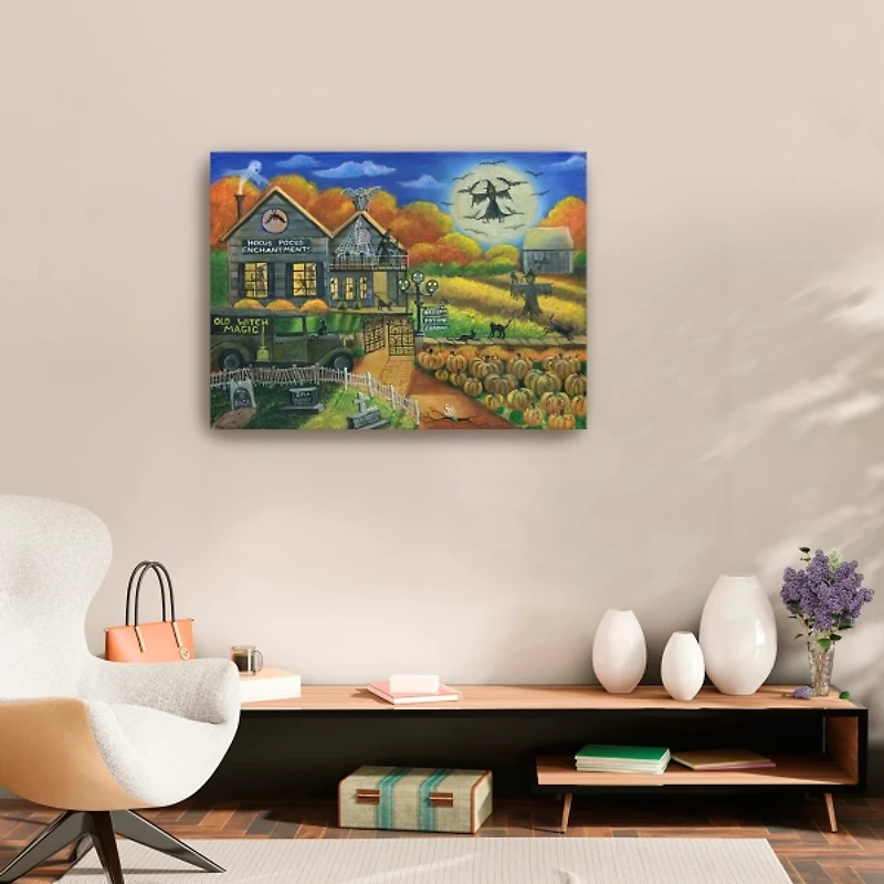 Witch Magic Canvas Art Print