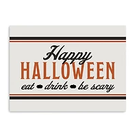 Be Scary Halloween Canvas Art Print, 24x32