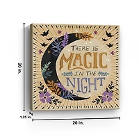 There is Magic in the Night Canvas Art Print
