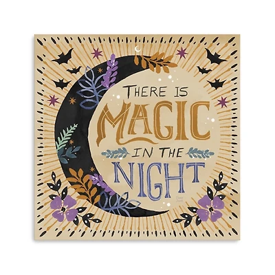 There is Magic in the Night Canvas Art Print