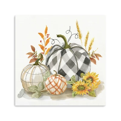 Pumpkin Décor II Canvas Art Print, 30x30