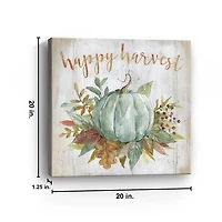 Harvest Blessings I Canvas Art Print