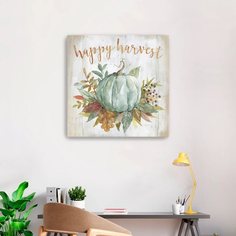 Harvest Blessings I Canvas Art Print, 30x30