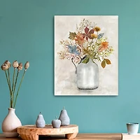 Autumn Bouquet Canvas Art Print, 16x20 in.