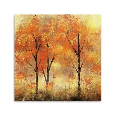 Autumn Trees Canvas Art Print, 40x40 in.