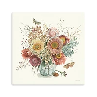 Harvest Bouquet Canvas Art Print, 20x20 in.