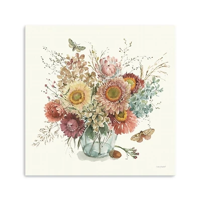 Harvest Bouquet Canvas Art Print, 30x30 in.