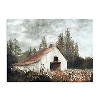 Neutral Barn Canvas Art Print, 24x18 in.