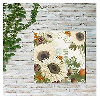 Fall Finale Outdoor Canvas Art Print