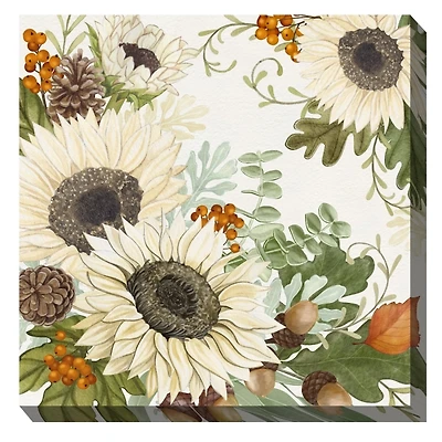 Fall Finale Outdoor Canvas Art Print