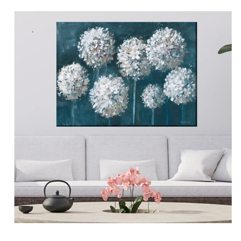 Blue Hour Outdoor Canvas Art Print