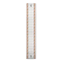 Personalized Plaid Monogram Table Runner, 72 in.