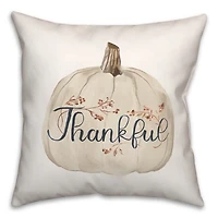 Thankful Pumpkin Outdoor Pillow