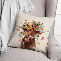 Harvest Highland Outdoor Pillow