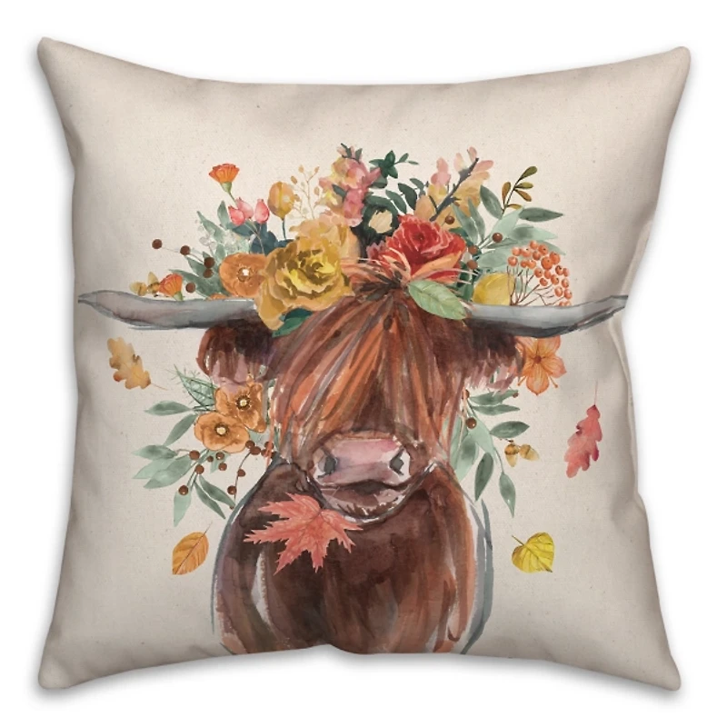 Harvest Highland Outdoor Pillow