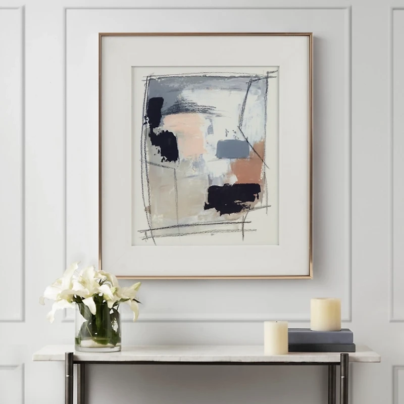 Abstract Reveal Framed Art Print