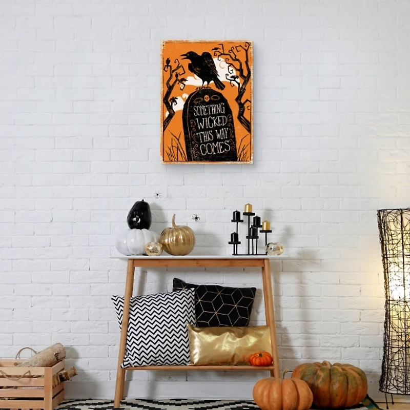 Wicked III Halloween Canvas Art Print