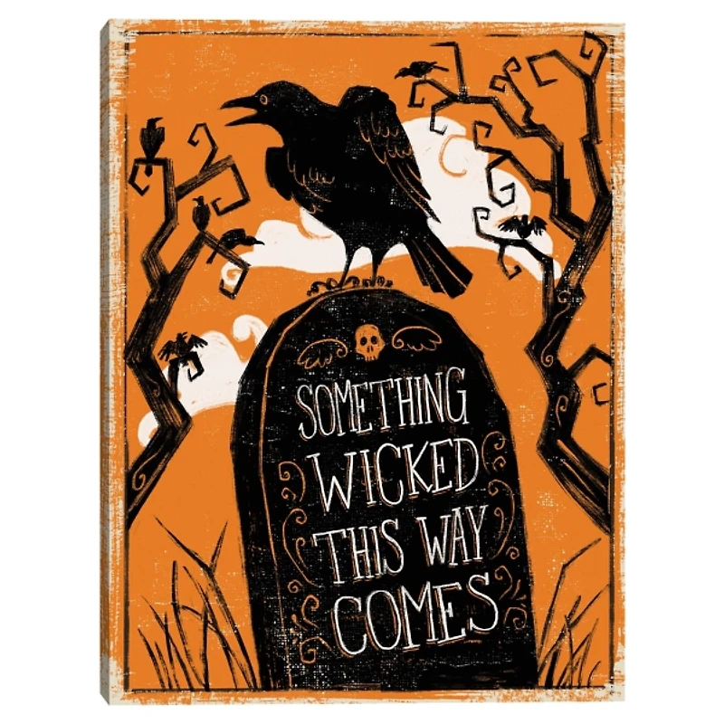 Wicked III Halloween Canvas Art Print
