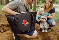 Black Louisville Cardinals Cooler Tote Bag