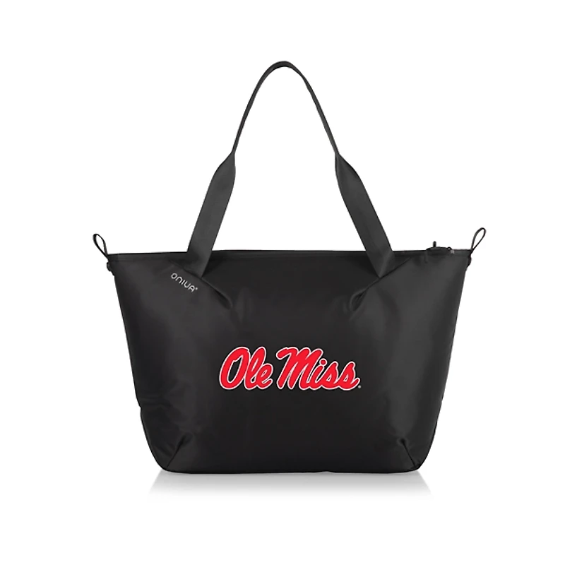 Black Ole Miss Rebels Cooler Tote Bag
