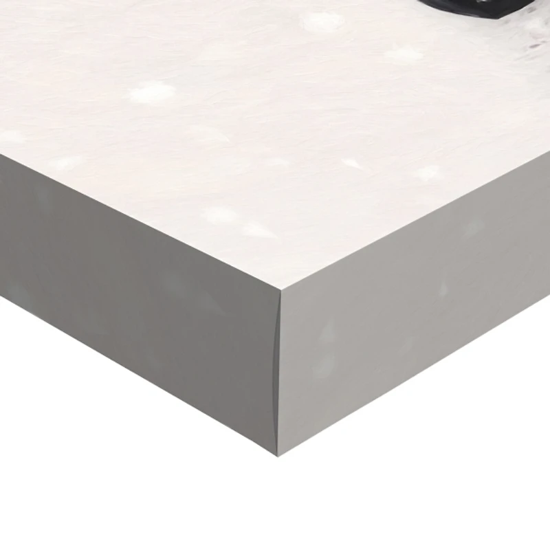 Merry Christmas Snowy Truck Canvas Art Print