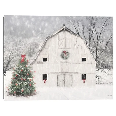 Christmas in the Country Canvas Art Print