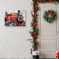 Santa's Express Canvas Art Print
