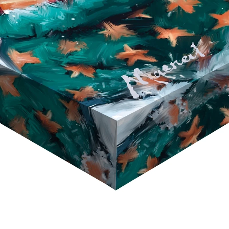 Santa's Express Canvas Art Print