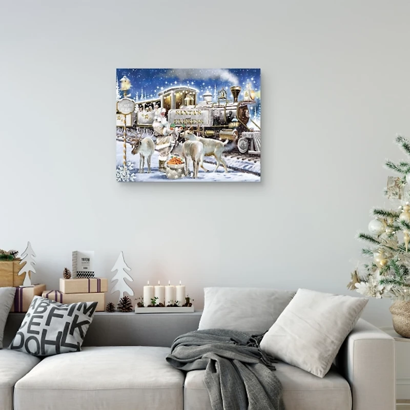 The North Pole Canvas Art Print
