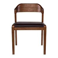 Chestnut Ramus Dining Side Chairs, Set of 2