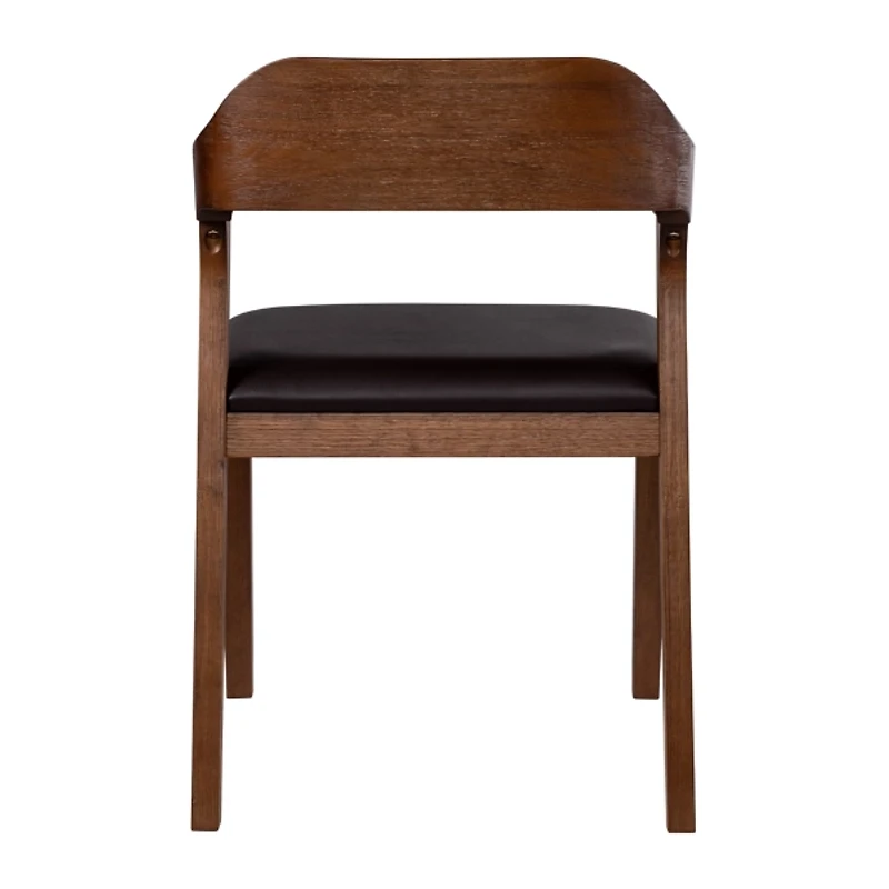 Chestnut Ramus Dining Side Chairs, Set of 2