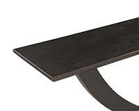 Charcoal Black Ramus Console Table