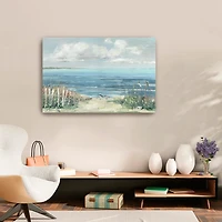 Lively Cove Canvas Art Print
