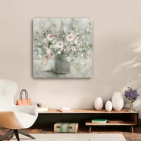 Felicitous Floral Canvas Art Print, 30X30 in.