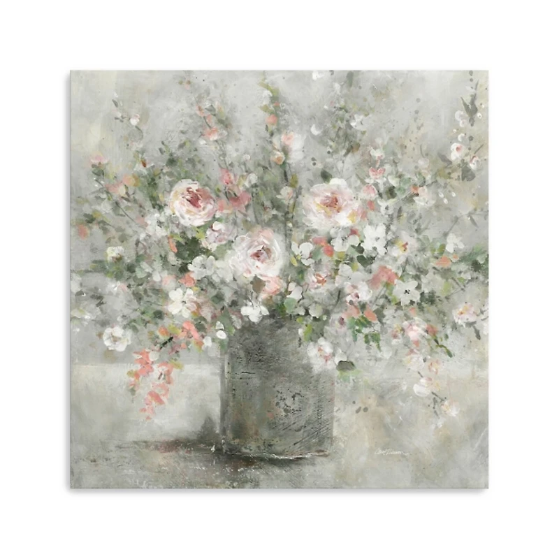 Felicitous Floral Canvas Art Print, 30X30 in.