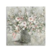 Felicitous Floral Canvas Art Print, 30X30 in.