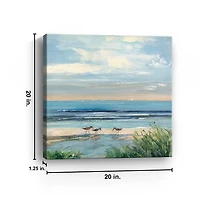 Paradise Beach Canvas Art Print