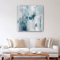 Spring Mountain Blues Canvas Art Print, 40x40 in.