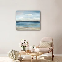 Serene Coast Canvas Art Print