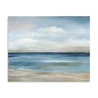 Serene Coast Canvas Art Print